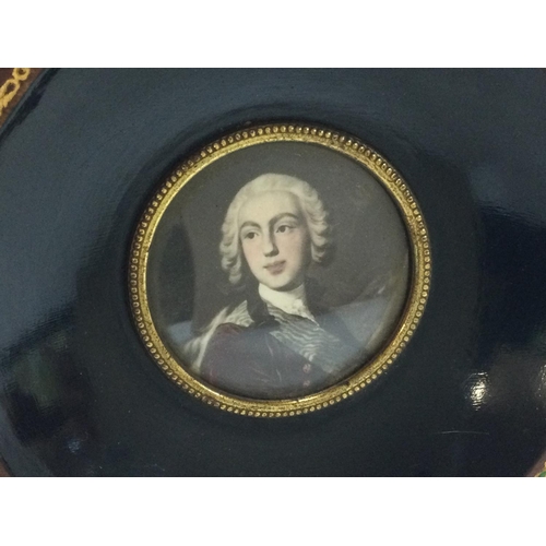 1602 - Two pairs of prints including framed miniatures, postage category D- NO RESERVE