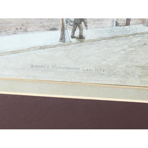 1610 - A collection of six framed early 20th century watercolours and pictures including Highland landscape... 