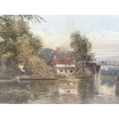 1618 - A collection of five framed watercolours and a pencil sketch study of birds including a watercolour ... 