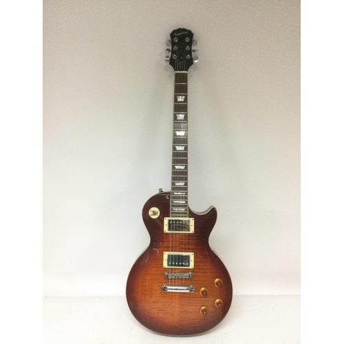 2395 - An Epiphone Les Paul Standard electric guitar from the estate of Graham 'Gruff' Esgrove, member of t... 