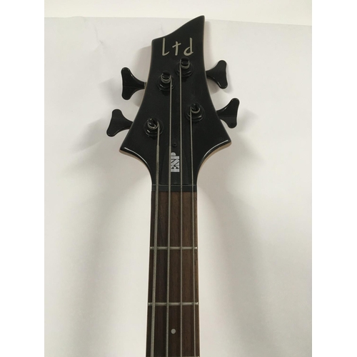 2398 - An ESP Ltd bass guitar, B-104. Serial number E049460. Comes with stand. No case. Shipping category D... 