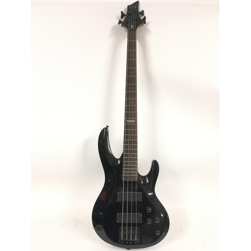 2398 - An ESP Ltd bass guitar, B-104. Serial number E049460. Comes with stand. No case. Shipping category D... 