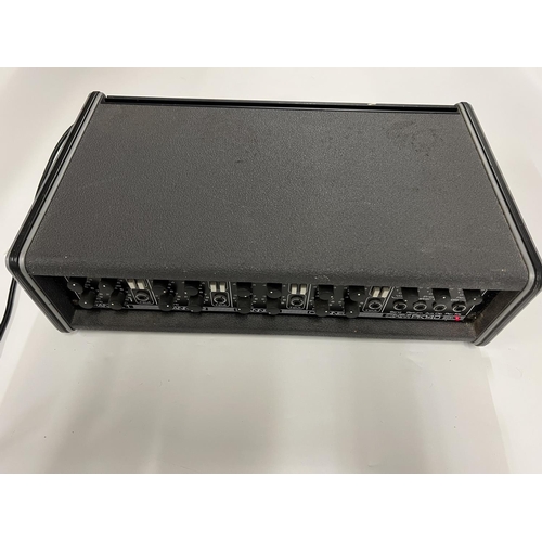 2406 - An Ohm PK140 4 Channel PA Amp - seen working fair condition. Shipping category D.