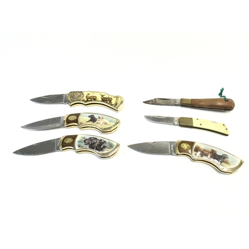 977 - A collection of assorted pen knives.