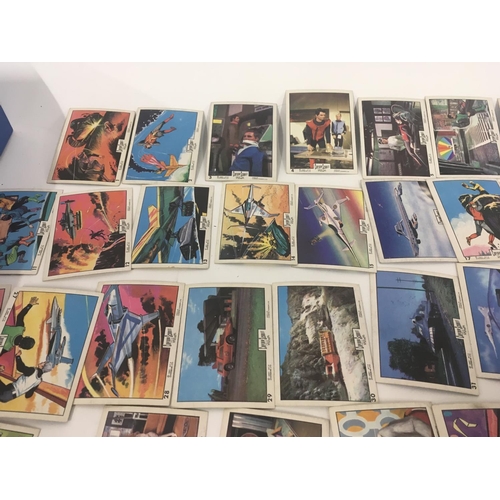 115 - A collection of Captain Scarlet and the Mysterons cards. Complete set 1 to 66. Anglo confectionery l... 