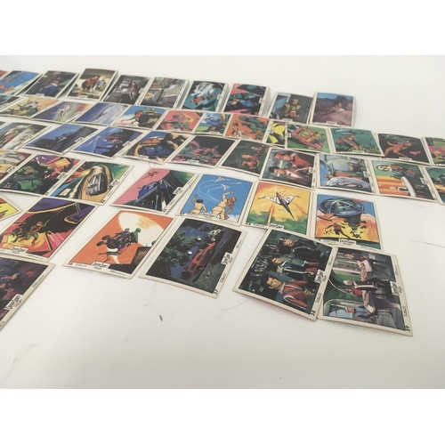 115 - A collection of Captain Scarlet and the Mysterons cards. Complete set 1 to 66. Anglo confectionery l... 