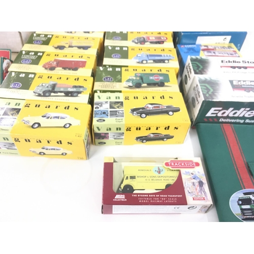 118 - A varied collection of boxed model vehicles including collectors sets..Eddie Stobart..Coronation str... 