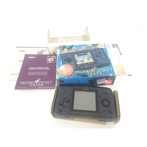 123 - Boxed Atari LYNX..Boxed Nintendo 3DS xl.. Boxed NEOGEO Pocket..Boxed Gameboy printer.