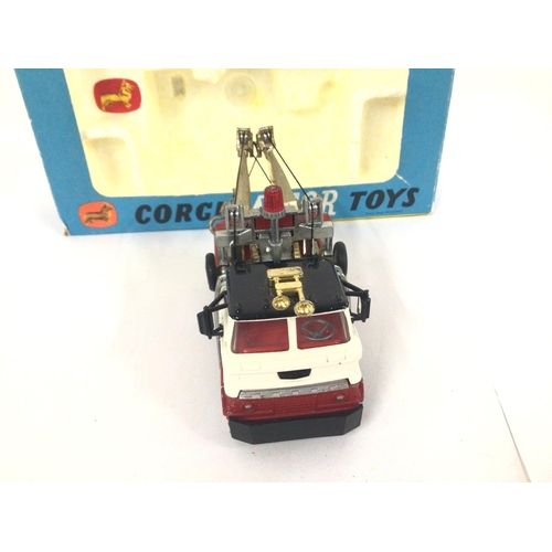 15 - A Boxed Corgi Major Holmes Wrecker Recovery Vehicle with Ford Tilt Cab. Missing plastic Window. #114... 