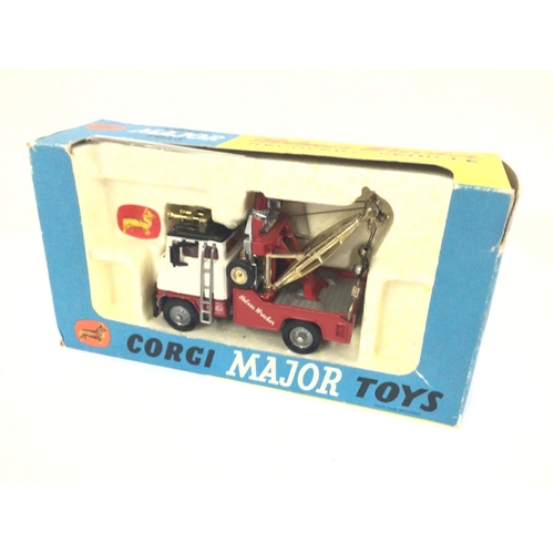 15 - A Boxed Corgi Major Holmes Wrecker Recovery Vehicle with Ford Tilt Cab. Missing plastic Window. #114... 