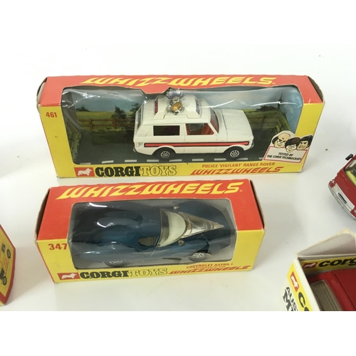 161 - A collection of 6x boxed Corgi diecast model cars