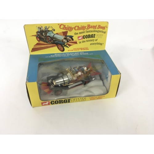 165 - A boxed original Corgi model 266 of CHITTY CHITTY BANG BANG . Display box torn window