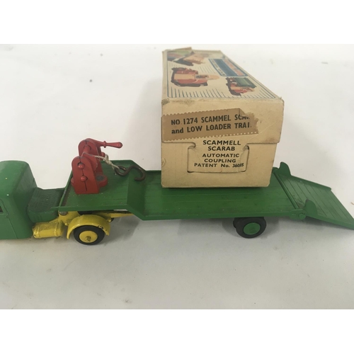 177 - Boxed Crescent toys 1274 SCAMMELL SCARAB