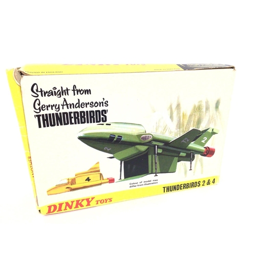 27 - A Boxed Dinky Toys Thunderbirds 2 @ 4 #101