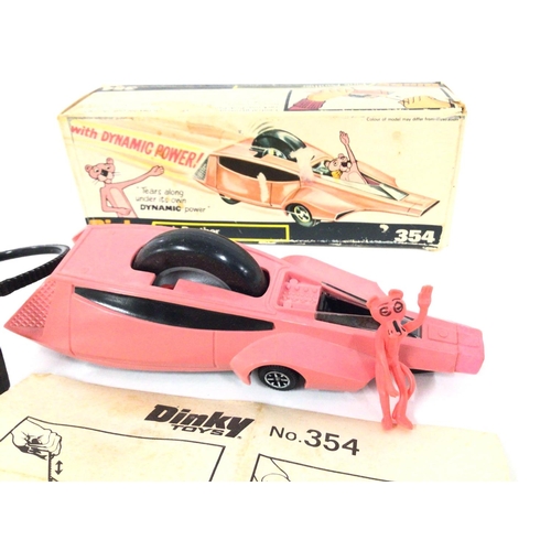 34 - A Boxed Dinky Pink Panther Car #354.