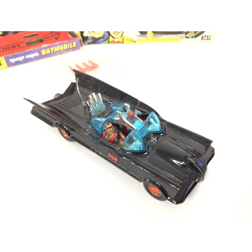 38 - A Boxed Corgi Batmobile.#267 box is worn and has been Repaired. No instructions etc. does come with ... 