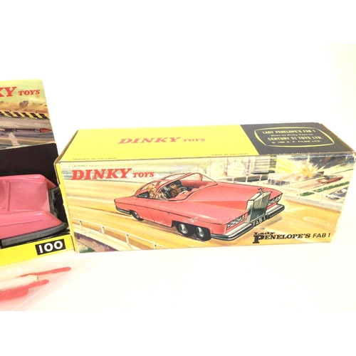 40 - A Boxed Dinky Lady Penelopeâs FAB 1 #100.