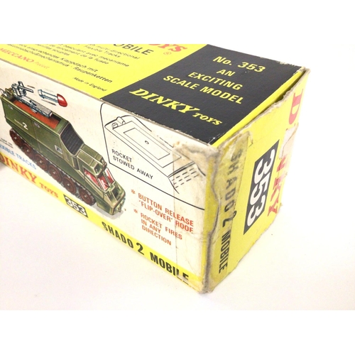 41 - A Boxed Dinky UFO Shado 2 Mobile #353. Box has Been Repaired.