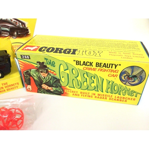 44 - A Boxed Corgi The Green Hornets Black Beauty #268.