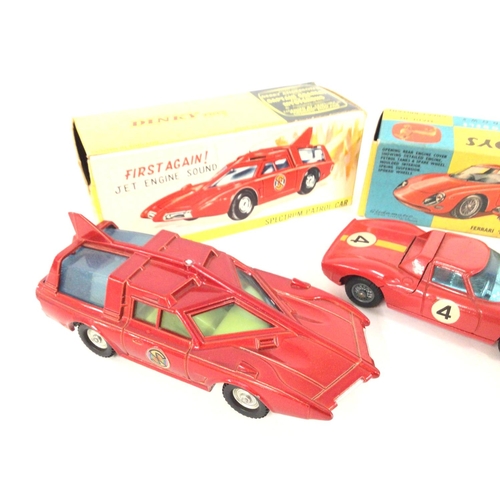 48 - A Boxed Dinky Spectrum Patrol Car #103 A/F and a Corgi Ferrari Berlinetta 250 LE Manâs. #314.