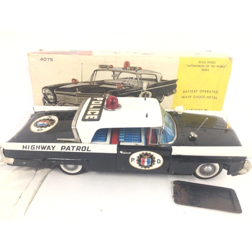 498 - A Box Bandai Lincoln Patrol Car. A/F. No reserve.