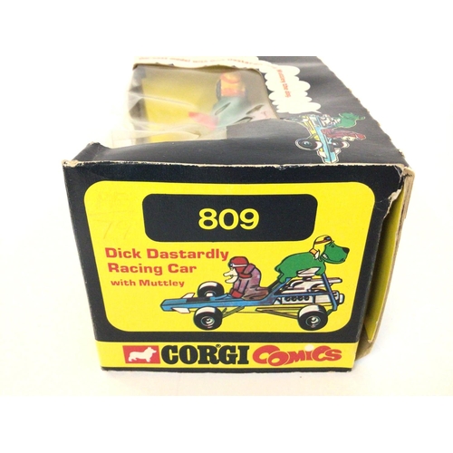 50 - A Boxed Corgi Comics Dick Dastardly Racing Car #809.