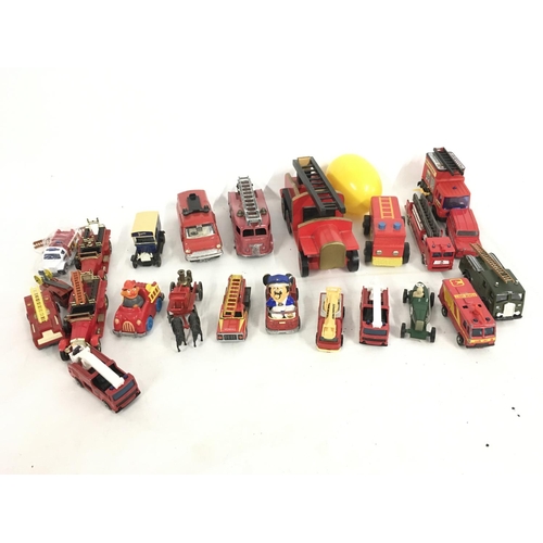 511 - A collection of Playworn vehicles. Also includes 39 boxed vehicles by a variety of manufacturers. Ma... 