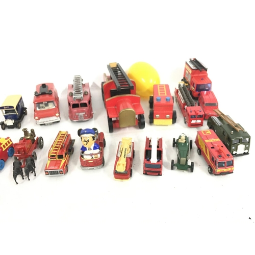 511 - A collection of Playworn vehicles. Also includes 39 boxed vehicles by a variety of manufacturers. Ma... 