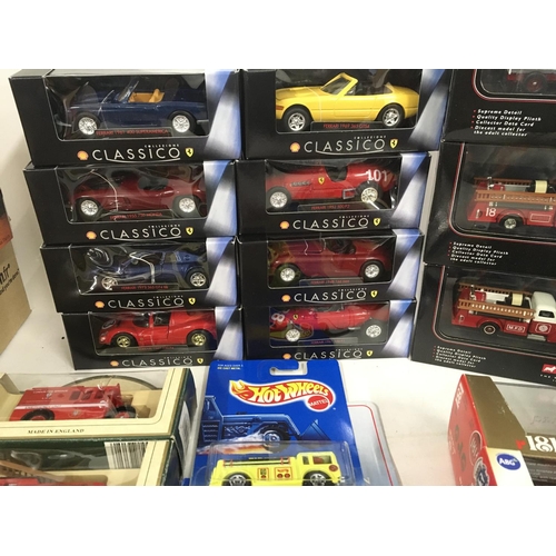 511 - A collection of Playworn vehicles. Also includes 39 boxed vehicles by a variety of manufacturers. Ma... 