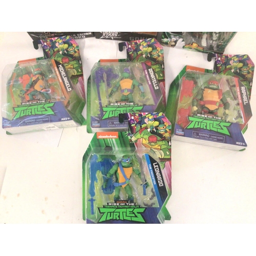 513 - A Collection of Rise Of The Teenage Mutant Ninja Turtles. Powers Rangers and Dragon Ball. All Boxed.... 