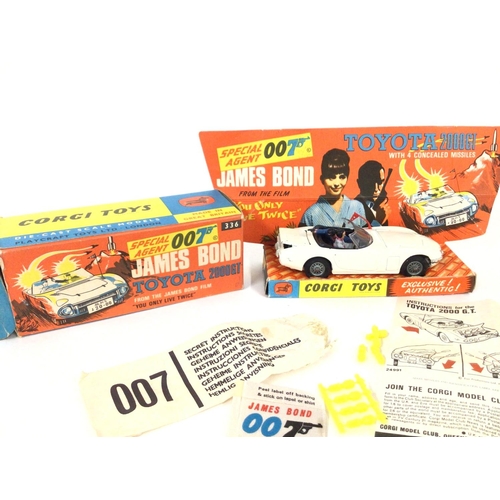 53 - A Boxed Corgi James Bond Toyota 2000GT. #336.