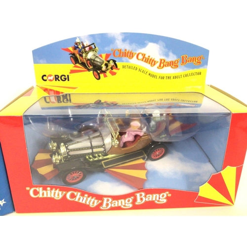 65 - A Boxed Corgi Thunderbirds FAB 1 #CC00601 and a Chitty Chitty Bang Bang #CC03502.