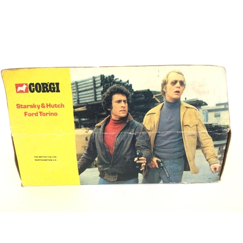 66 - A Boxed Corgi Starsky and Hutch Ford Torino.#292. Box Is worn.