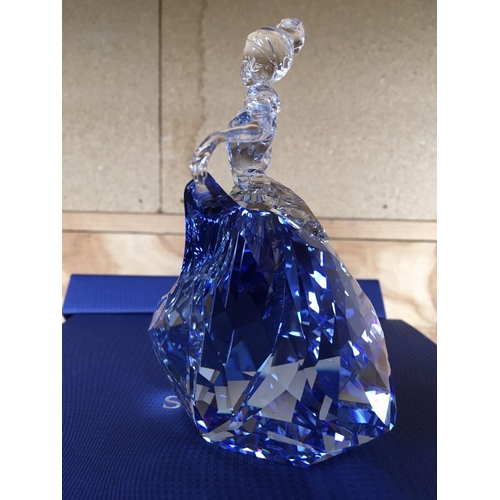 1144 - A large boxed Swarovski Cinderella at the ball figurine 2015. No obvious damage or restoration