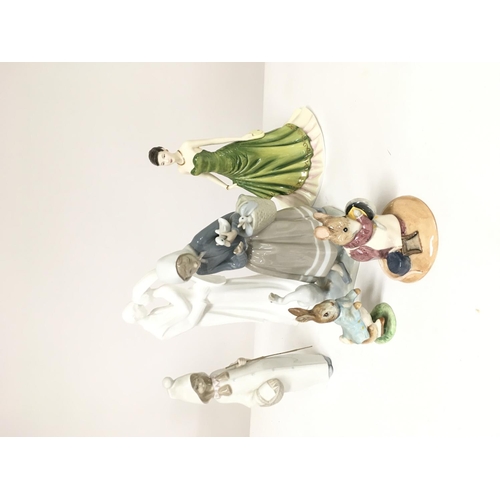 1265 - A Lladro Figure & Beatrix Potter. CAT D