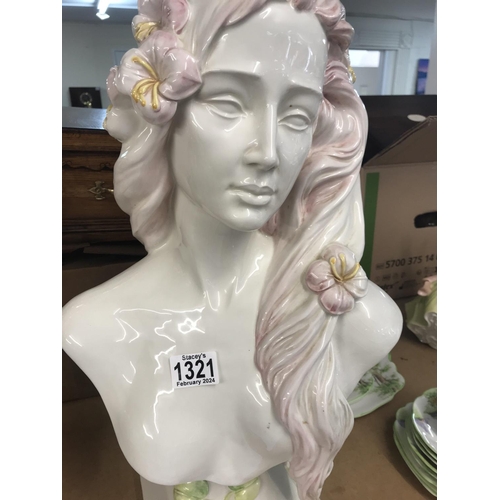 1321 - An Art Nouveau style Italian bust .