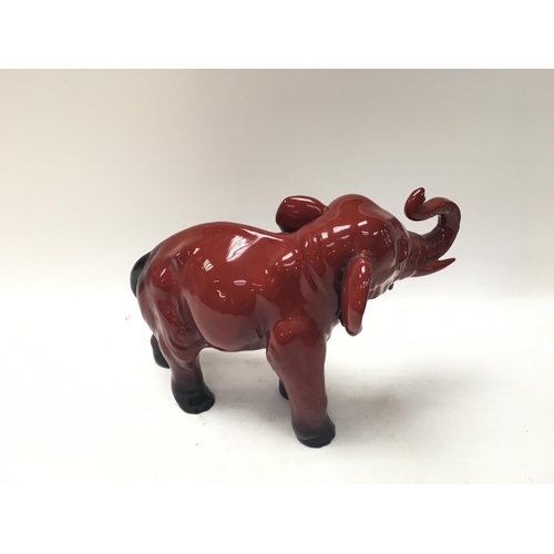 1371 - A Royal Doulton flame elephant.