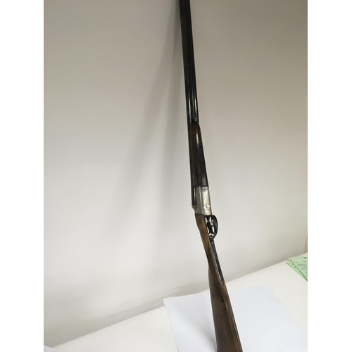 1666 - A 20bore double barrel shotgun maker Kestrel 27 inch barrel chambers 2.75 fixed chokes at 1/4 and 3/... 