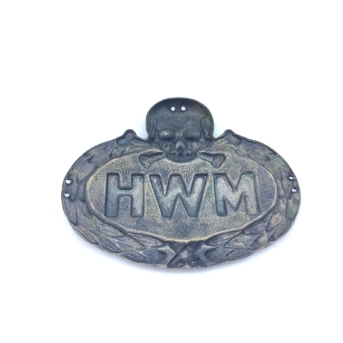 1696 - A WW1 German Mine Clearing Badge.