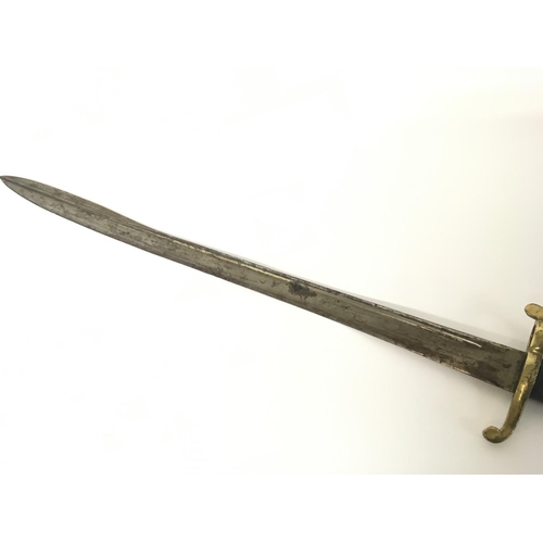 1701 - A French Bayonet ,74cm long. Postage category D