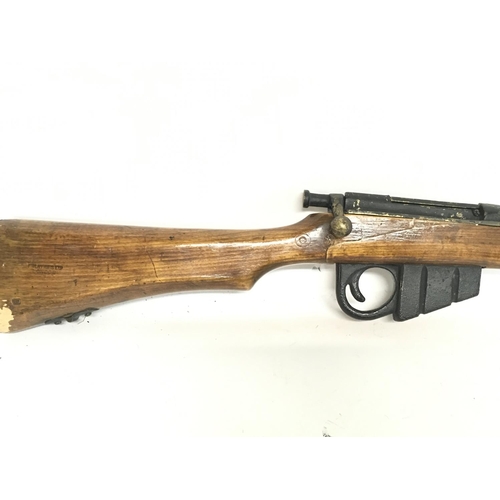 1719 - A replica WW2 Style bolt action rifle. Approximately 112cm long. Postage category D