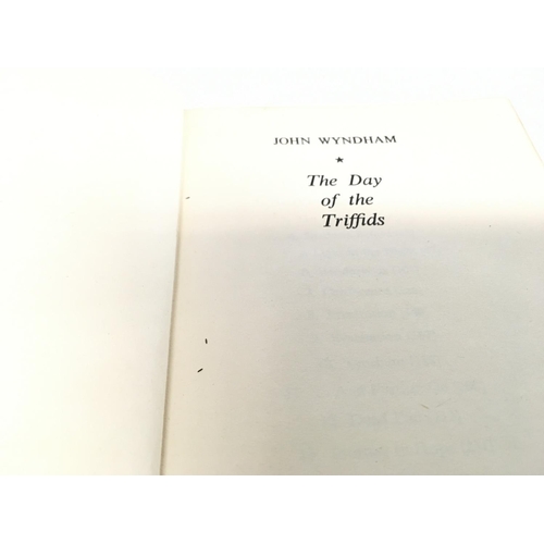 1750 - A First Edition copy of The Day of the Triffids by John Wyndham. Without dustsleeve. Postage categor... 