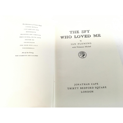 1751 - A First edition of The Spy Who Loved Me by Ian Fleming with dust cover. Postage category B