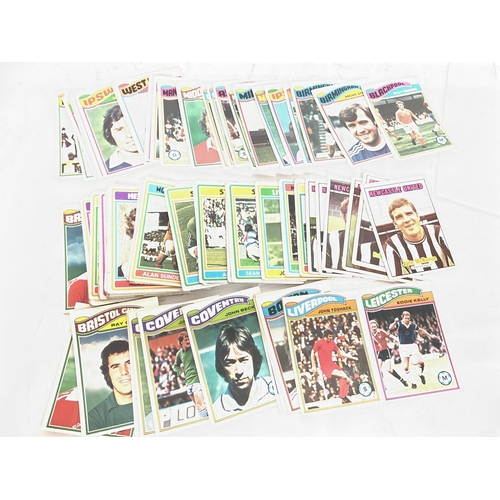 1767 - Vintage Football cards including Topps, A&BC etc. postage category A