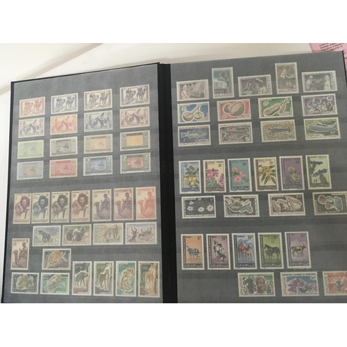 1814 - An Album of unused mint stamps well presented Stamps from African Countries Cameron Afrique Equatori... 