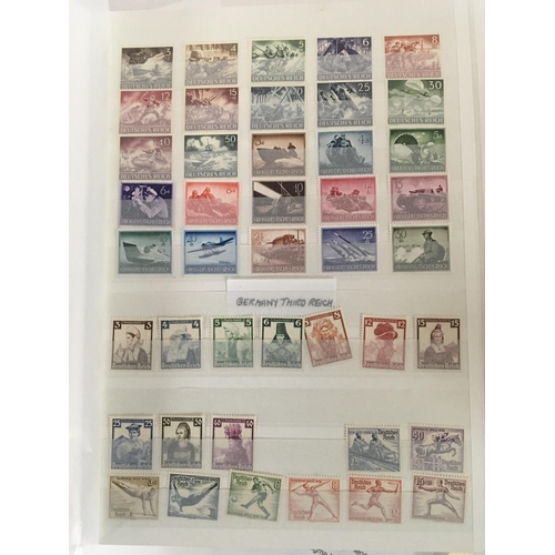 1816 - An Album of unused mint stamps well presented Stamps German 1939 Olympics Third Reich and other Worl... 