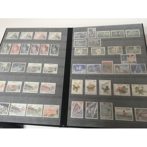 1819 - An Album of unused mint stamps well presented Stamps from France and Monaco including some slightly ... 