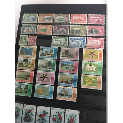 1825 - An Album of unused mint stamps well presented Stamps from Bermuda Bahamas Barbados Trinidad and Toba... 