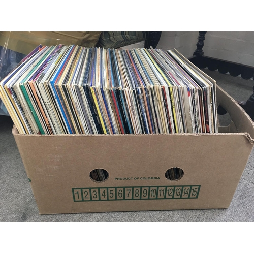 1917 - A large collection of 12 inch vinyl records including pop. Postage category D