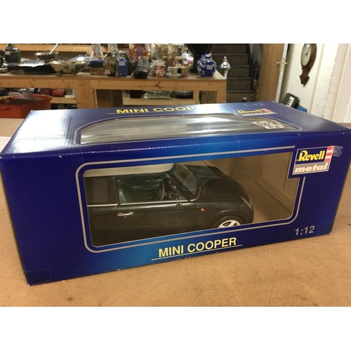 1942 - A Revell Mini Cooper boxed car- NO RESERVE